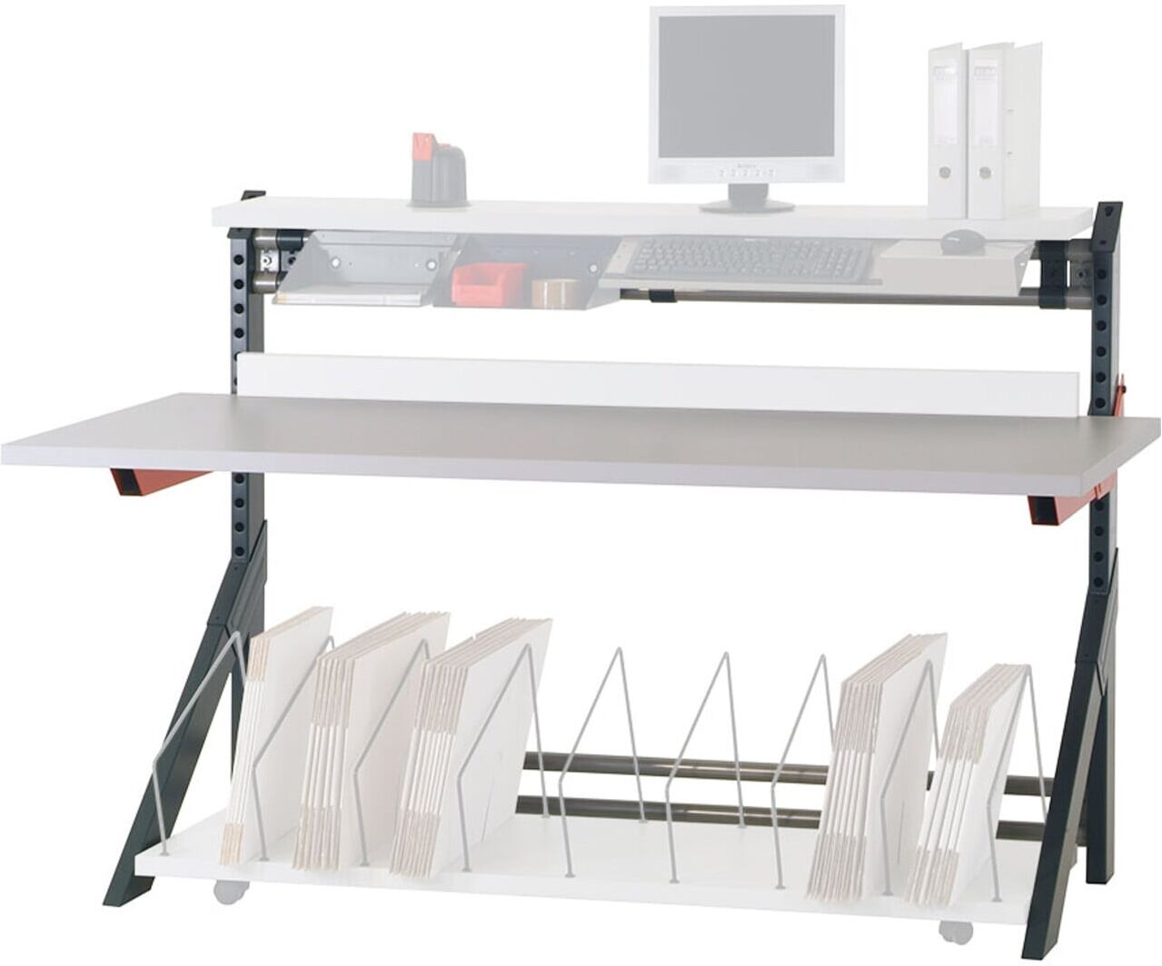Rocholz Pack- und Arbeitstisch MODUL 5000 2000x1040x1330 mm (503000)