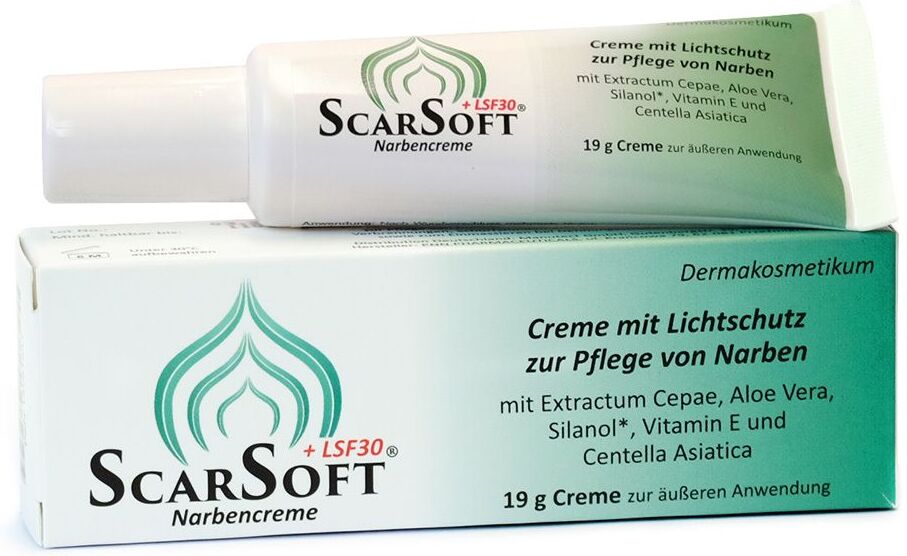 Laves Scarsoft LSF 30 Narbencreme 19 g Sonnenschutzcreme