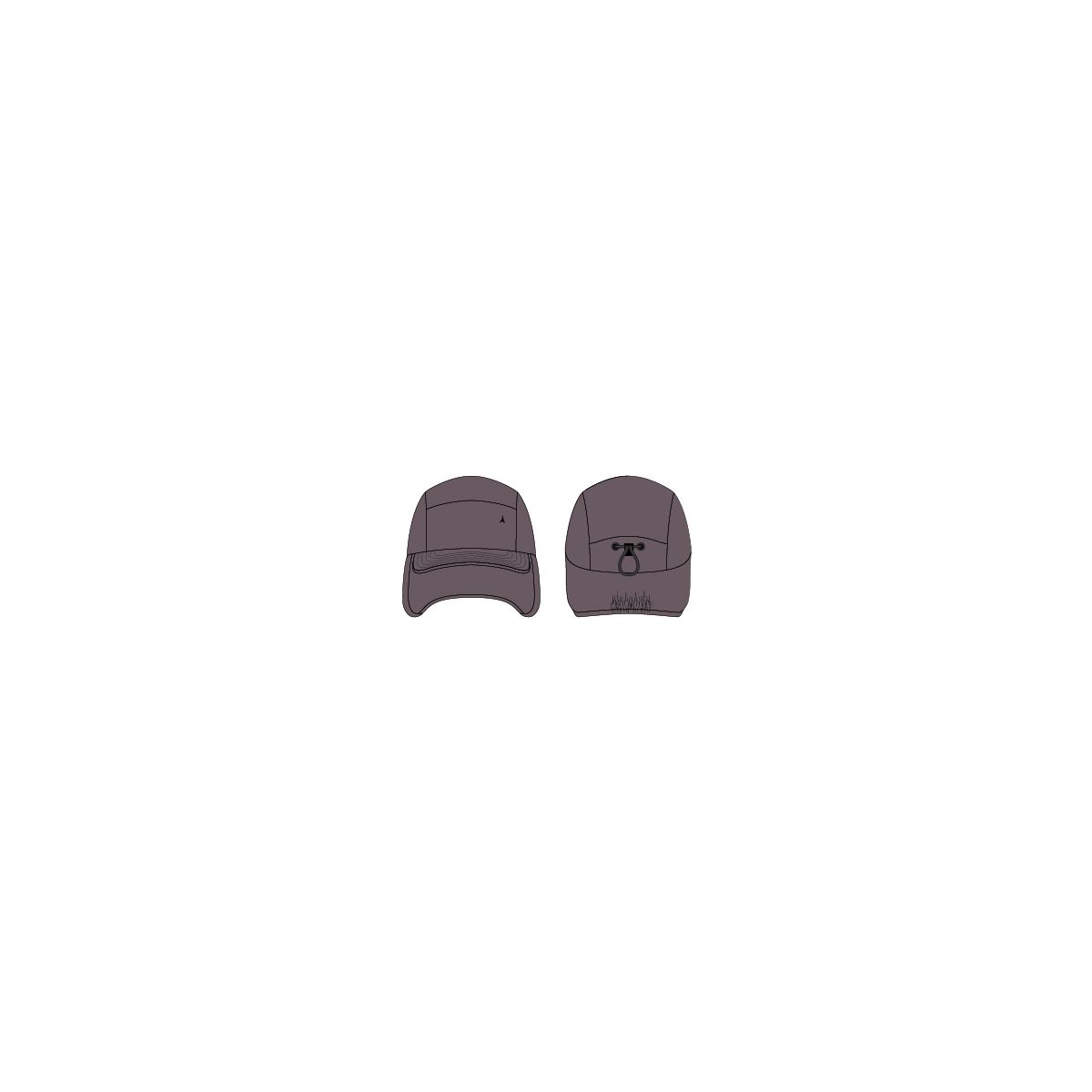 Atomic EAR Flap Cap red rock OSFA AL5130820010