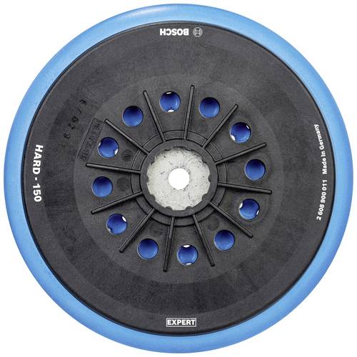 Schleifteller EXPERT Multihole 2608900011 Ø 150 mm Ausführung hart Einsatz Grobschleifen z.B. Abschleifen von Farbe, Fül