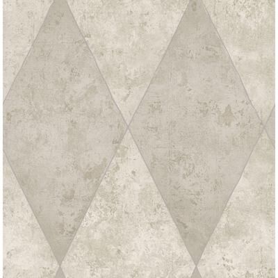 Seabrook Designs Biltmor Harlequin Diamonds Unpasted Wallpaper
