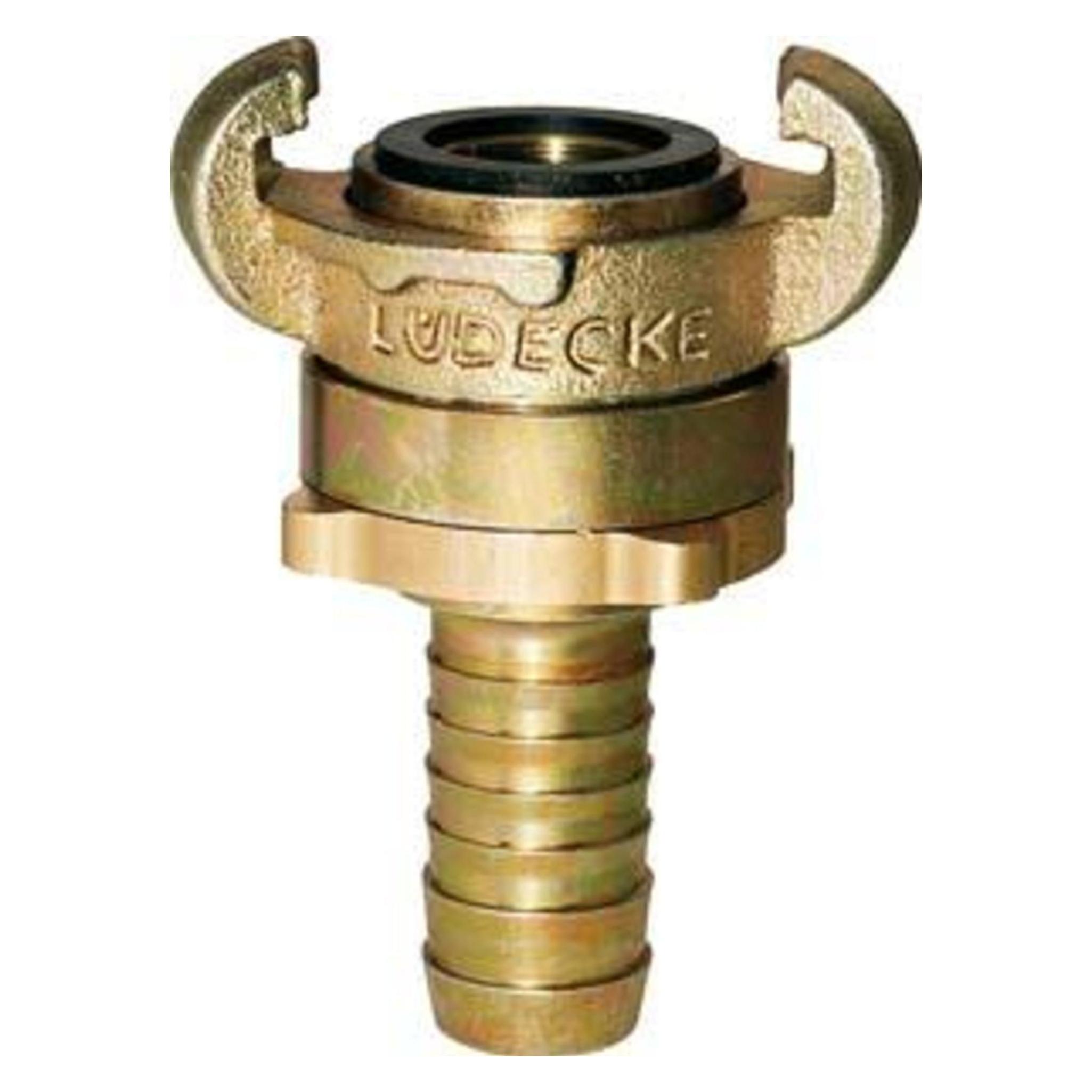 Magni MODY-Schlauchkupplung DIN 3238, Temperg. Tülle 13mm, 1/2" LÜDECKE (Schlauchkupplung, 13 mm) (4064564006140)