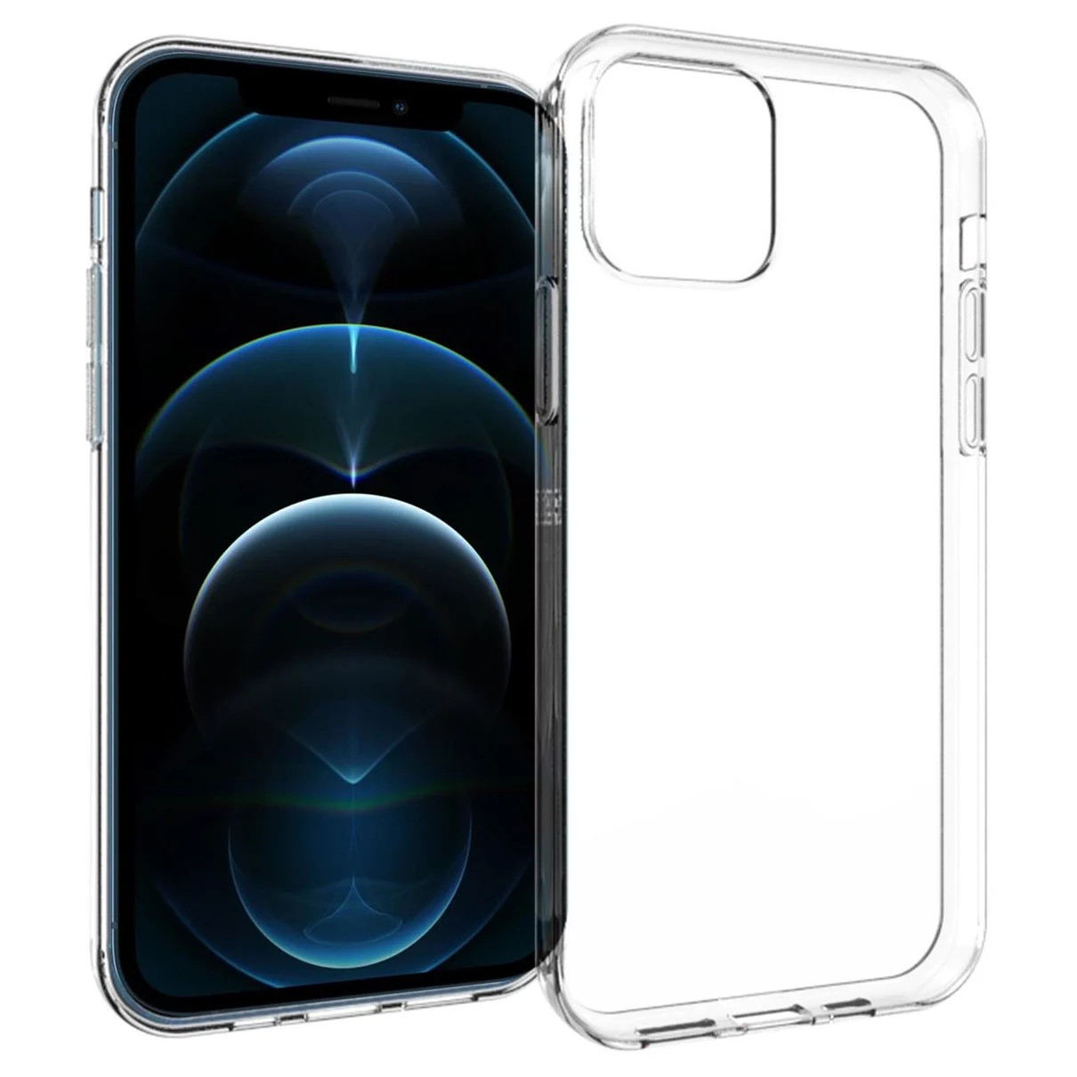 Accezz Clear Case voor Apple iPhone 12 (Pro) Transparant Telefoonhoesje