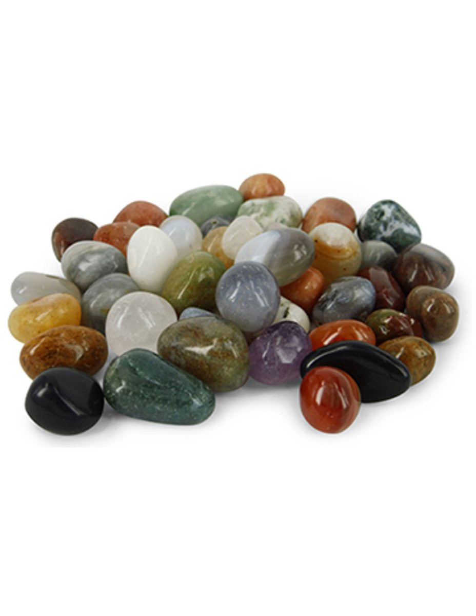 India mix trommelstenen 250 g