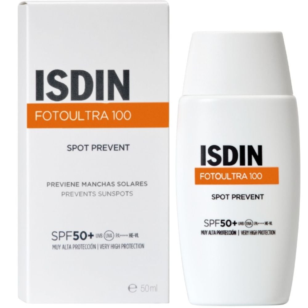 Isdin Fotoultra 100 Spot Prevent Fusion Fluid SPF 50 + 50mL Tinted SPF50+