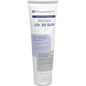 Physioderm Sonnencreme Physio UV 30 Sun, LSF 30, 100ml, extra wasserfest
