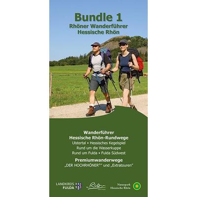 Bundel 1 Rhöner Wanderführer Hessische Rhön, Set von Stefan Dehler, Dehler Verlag, 978-3-9813032-9-2