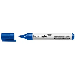Legamaster TZ 100 Whiteboard- und Flipchart-Marker blau - 10 Stück