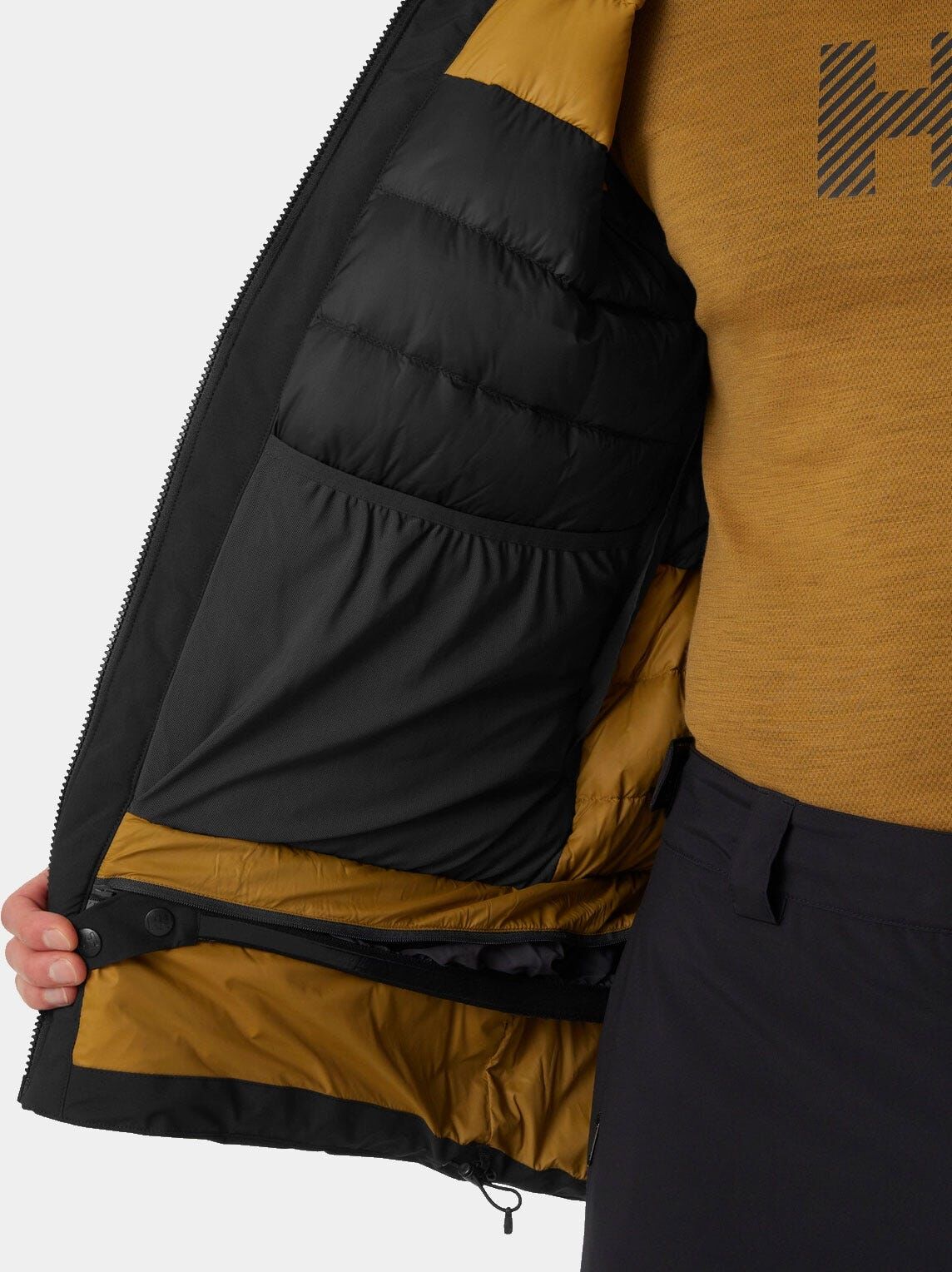 Helly Hansen Men’s Kvitfjell Infinity Down Ski Jacket - Black/Ebony - 2XL