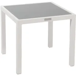 Nova Beitstelltisch  weiß 50 x 50 x 45 cm