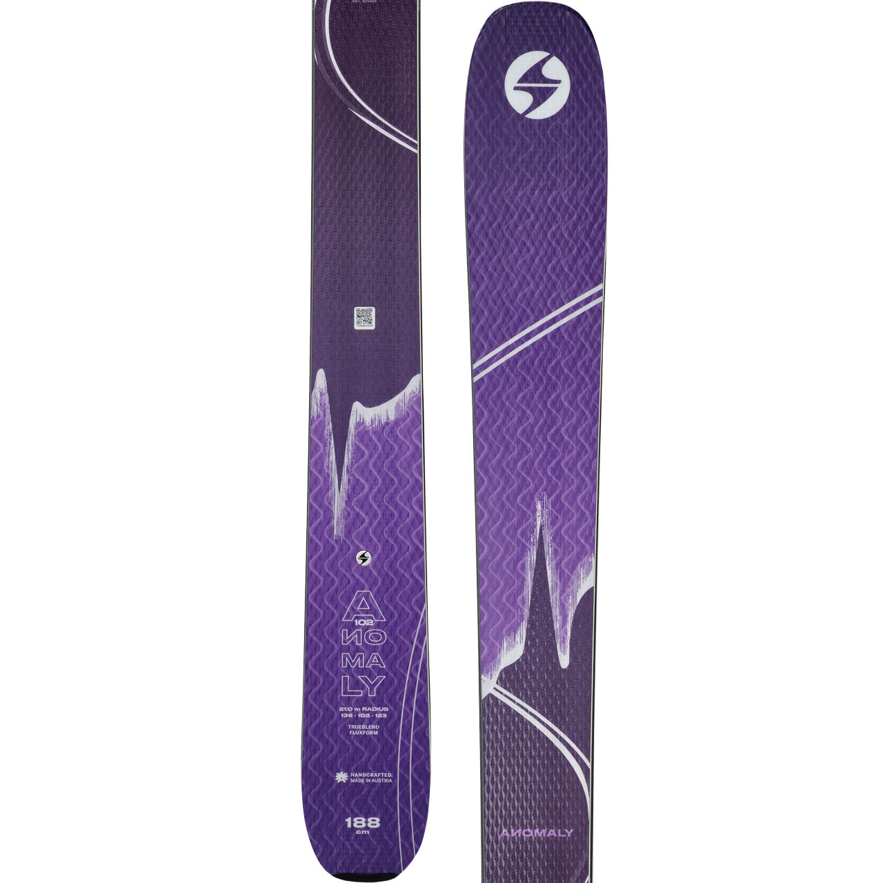 Blizzard Anomaly 102 purple/white - 188 cm