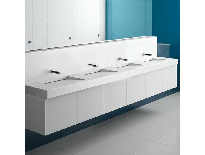 Robinet mural Temposoft 2 DELABIE M1/2 L.110 mm - 741500