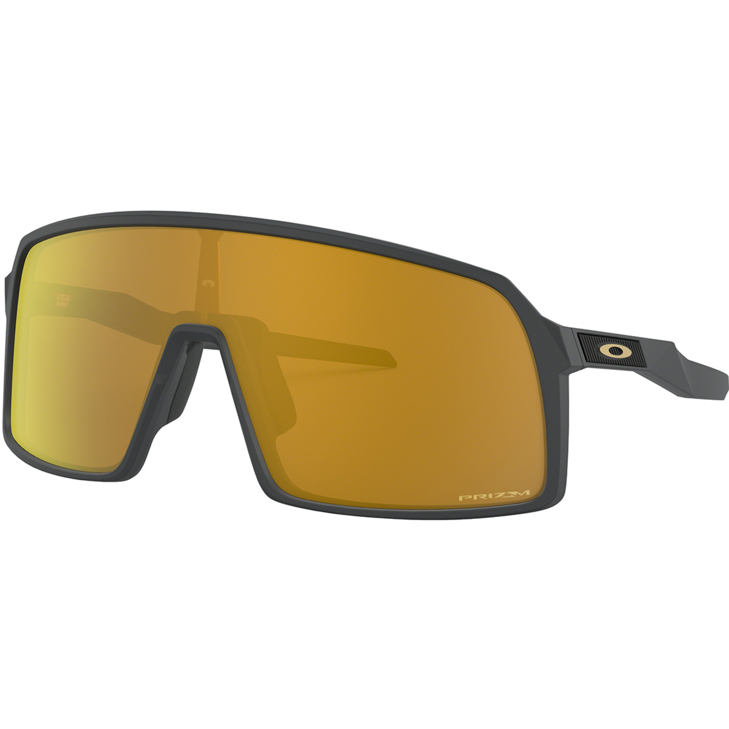 Oakley Sutro Prizm Sonnenbrille Sportbrillen & Sportsonnenbrillen matt carbon/prizm 24k Lifestyle