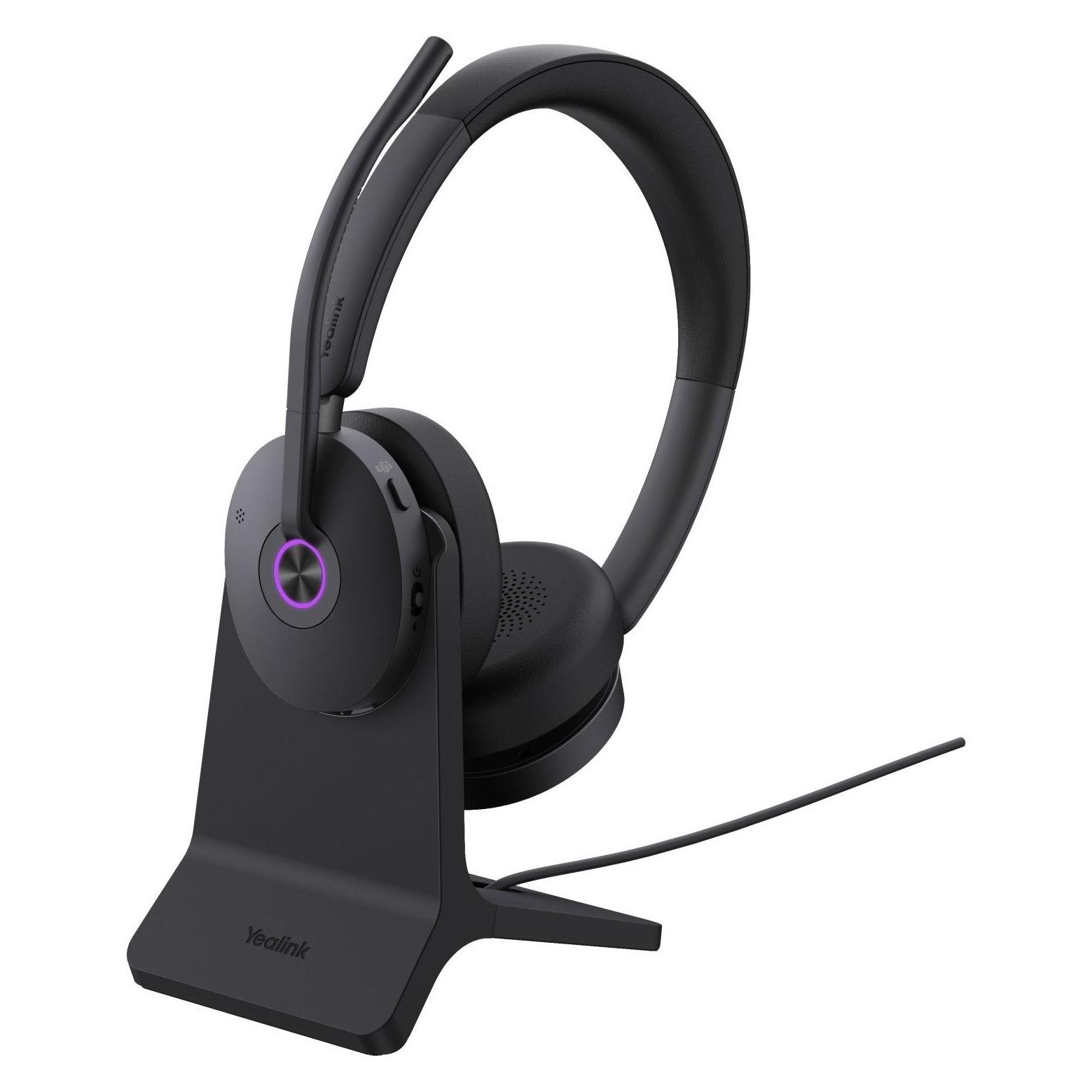 Yealink BH74 Teams - Headset - on-ear (Kabellos, USB-C, Microsoft Teams) (BH74 WITH STAND TEAMS USB-C/A)
