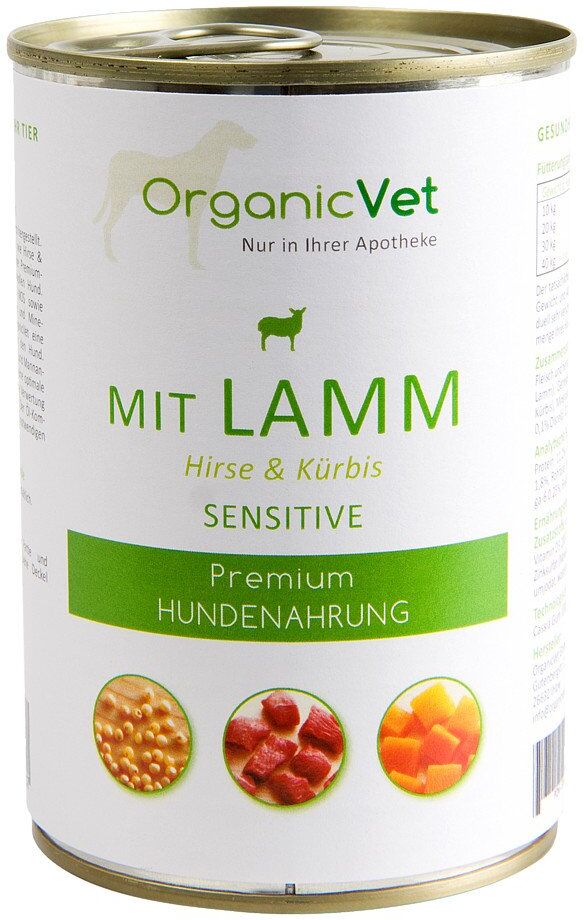 Dosennahrung Hund Sensitive Lamm 400g