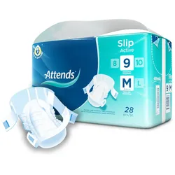 Attends Slip Active 9 All-In-One-Slips Medium, 28 Stück 28 St