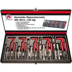 Kraftmann 19500 Gewinde Reparatur Sortiment 5-12mm 130tlg