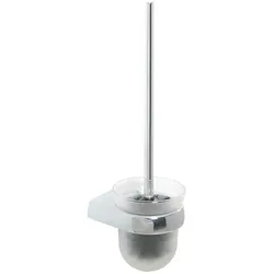 Bravat Metasoft  WC-Wandgarnitur 818310 Glas satiniert, chrom