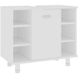 vidaXL, Waschbeckenunterschrank, Dafonor (60 x 32 x 53.50 cm)