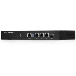 Ubiquiti EdgeRouter 4 Kabelrouter Gigabit Ethernet Schwarz
