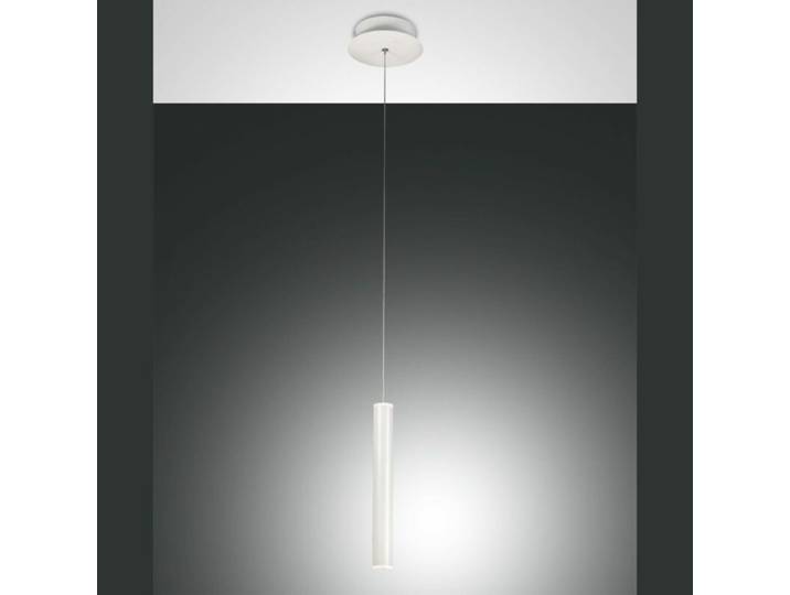 Fabas Luce Pendelleuchte Prado - Weiß , 1-flammig Clean, Minima