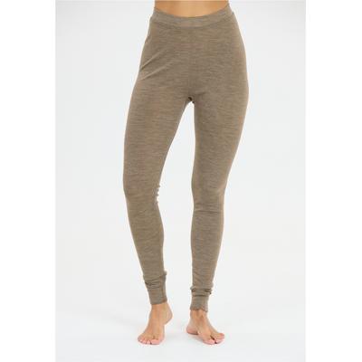 Thermohose WHISTLER "Cerro", Damen, Gr. 34, EURO-Größen, rot (braun, meliert), 85% Wolle, 15% Lyocell, meliert, Hosen Thermohose, in feuchtigkeitsregulierender Qualität
