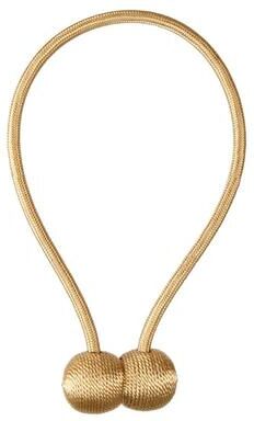 Uplift Treasures Magnetic Pearl Curtain Tieback Clip gold