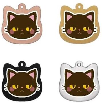 Uplift Essentials Cute Personalized Stainless Steel Cat Identification Tags style 14