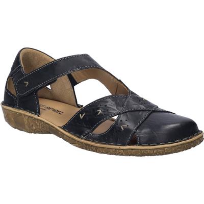 Sandale JOSEF SEIBEL "Rosalie 03, schwarz", Damen, Gr. 39, schwarz, Obermaterial: 100% Rindsleder Leather cow., Schuhe Sandale