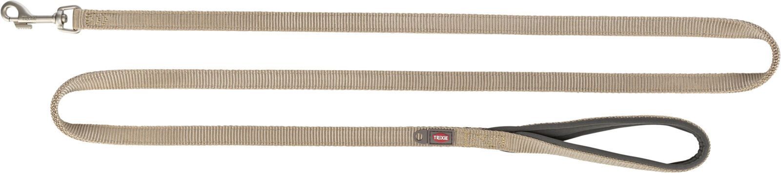 TRIXIE Premium Leine extra lang, doppellagig XS, sand