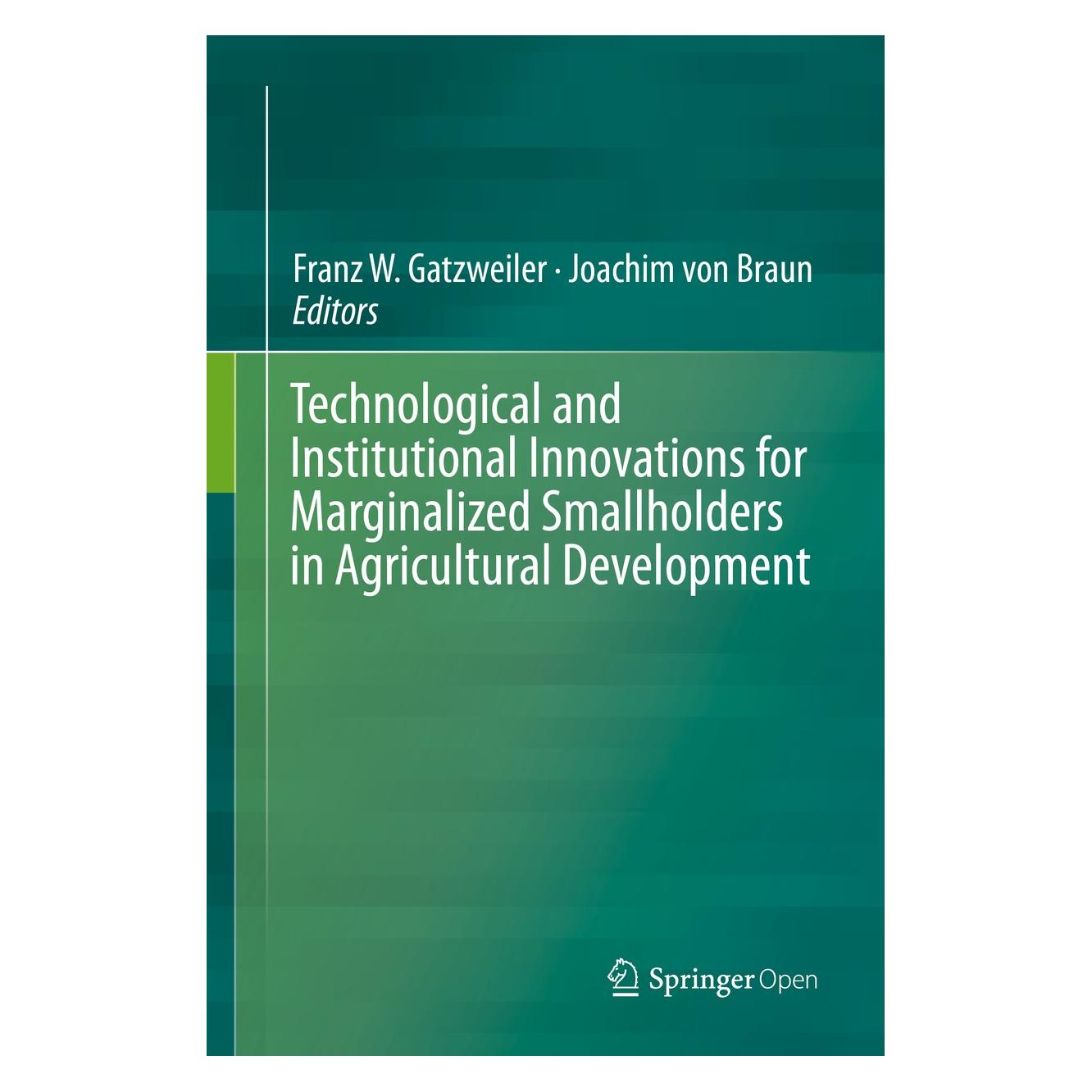 Springer Technological and Institutional Innovat (Englisch, Hardcover, Franz W. Gatzweiler, Joachim von Braun) (9783319257167)