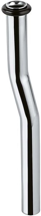 Grohe Urinalspülrohr 37036000 20 cm, Ø 1,8 cm, Messing, chrom, Kröpfung 1 cm
