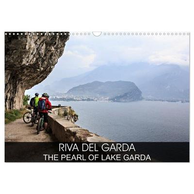 Riva del Garda - the pearl of Lake Garda (Wall Calendar 2026 DIN A3 landscape), CALVENDO 12 Month Wall Calendar