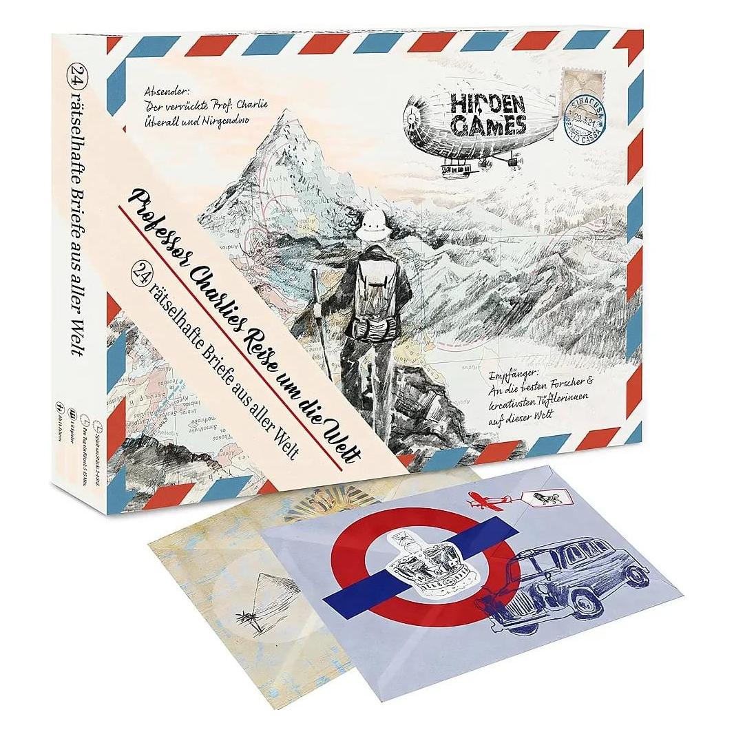 Hidden Games Professor Charlies Reise um die Welt (Deutsch, 1 - 6 Spieler) (HGAK01CR)