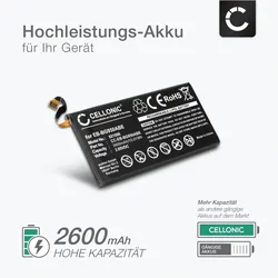 Cellonic Akku für Samsung Galaxy S8 (SM-G950 / SM-G950F), SM-G950F, SM-G950N, Smartphone Akku