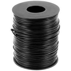 econ connect KD05SW100 Schaltdraht 1 x 0.2 mm² Schwarz 100 m