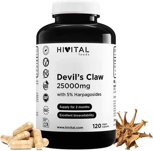 Hivital Foods Devil's Claw 25000 mg 120 VCaps