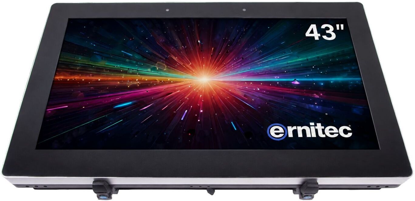 Ernitec 43" 24/7 4K UHD Vandal & Waterproof Monitor, High Brightness 3000 nits - Landscape (0070-24143-HB3000)