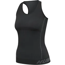 hummel hmlTE CHRISTEL Seamless Tanktop Damen black/asphalt melange XS