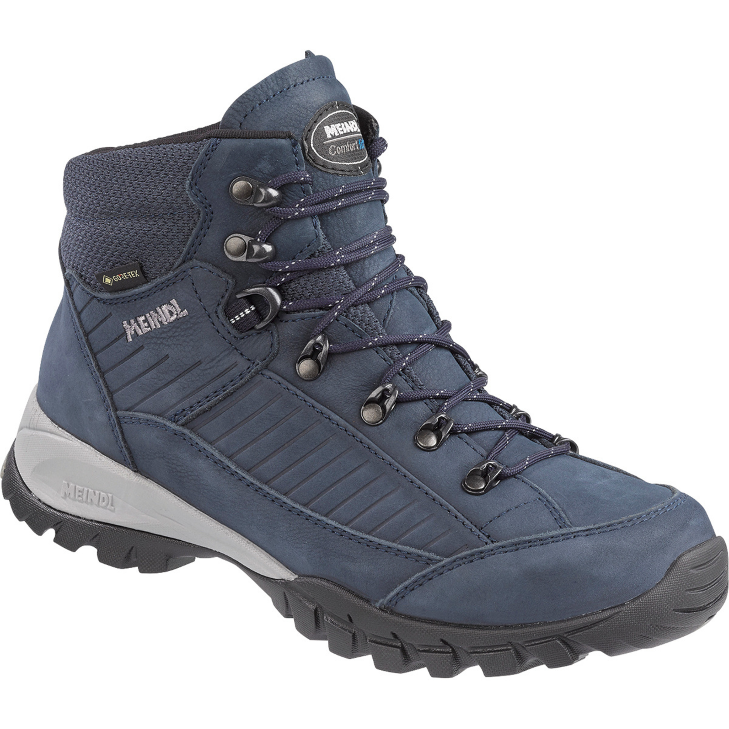 Meindl Sarn GTX Damen Wanderschuhe blau Größe 40 Trekking Wasserdicht