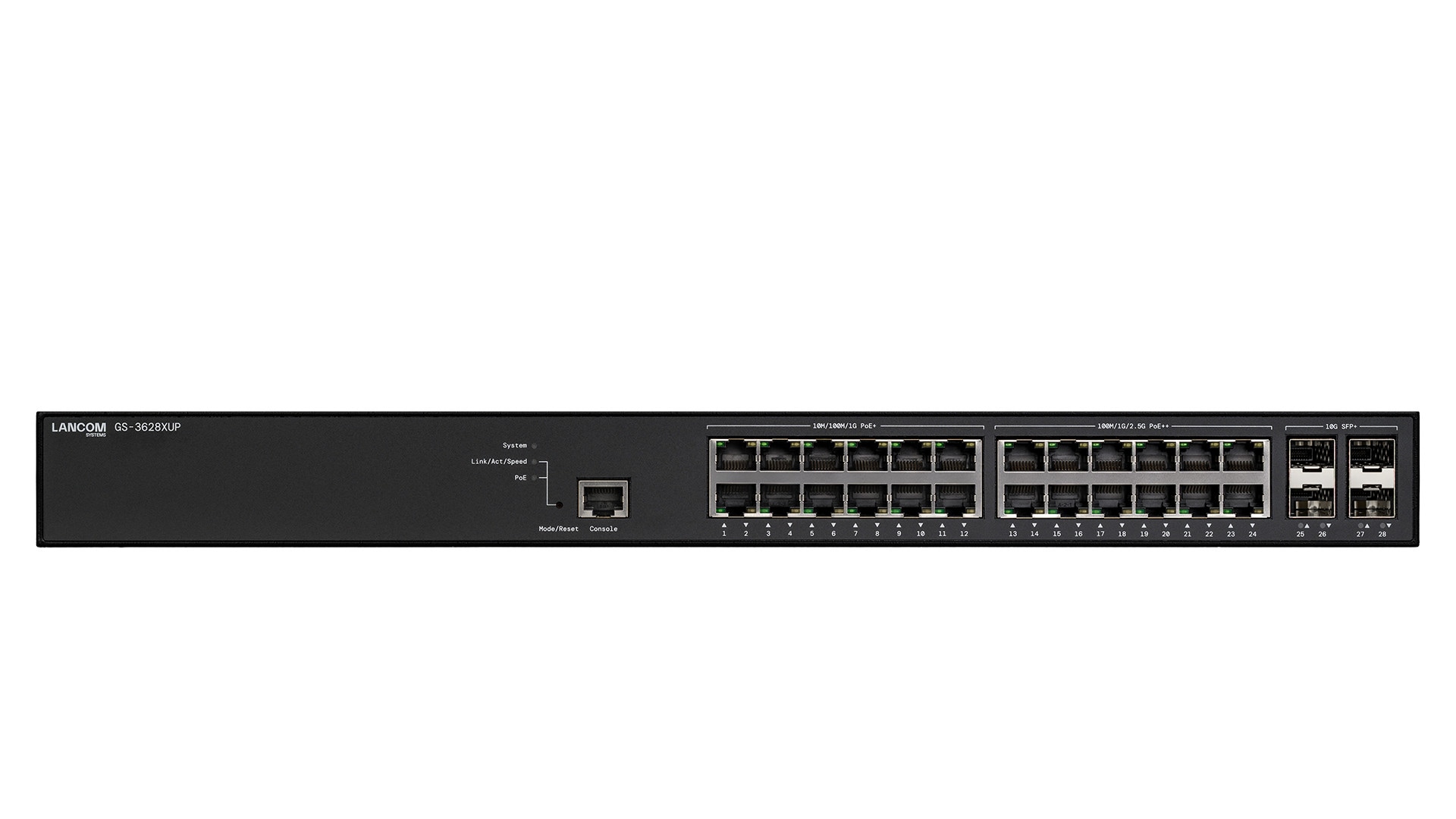 Rohde & Schwarz R&S LANCOM GS-3628XUP Multi-Gigabit 28-Port-Switch 61882