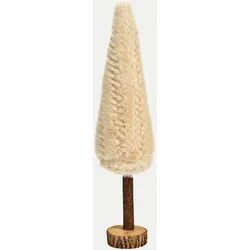 Tannenbaum Kunstfell beige