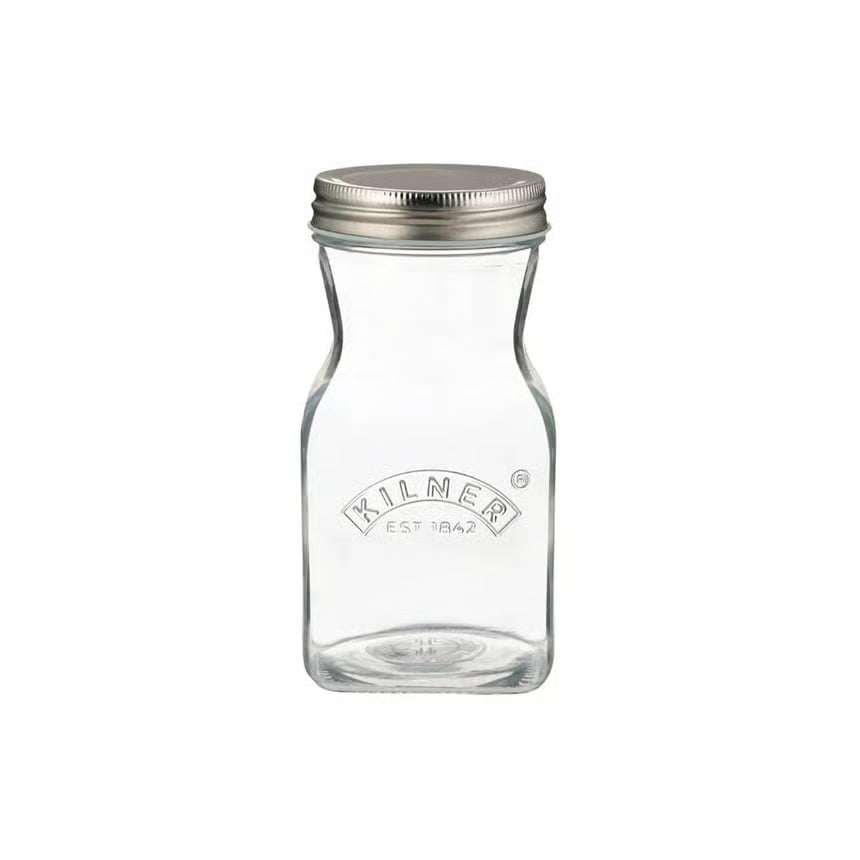 Kilner sap- en sausfles Helder-roestvrij staal, 0,5 l