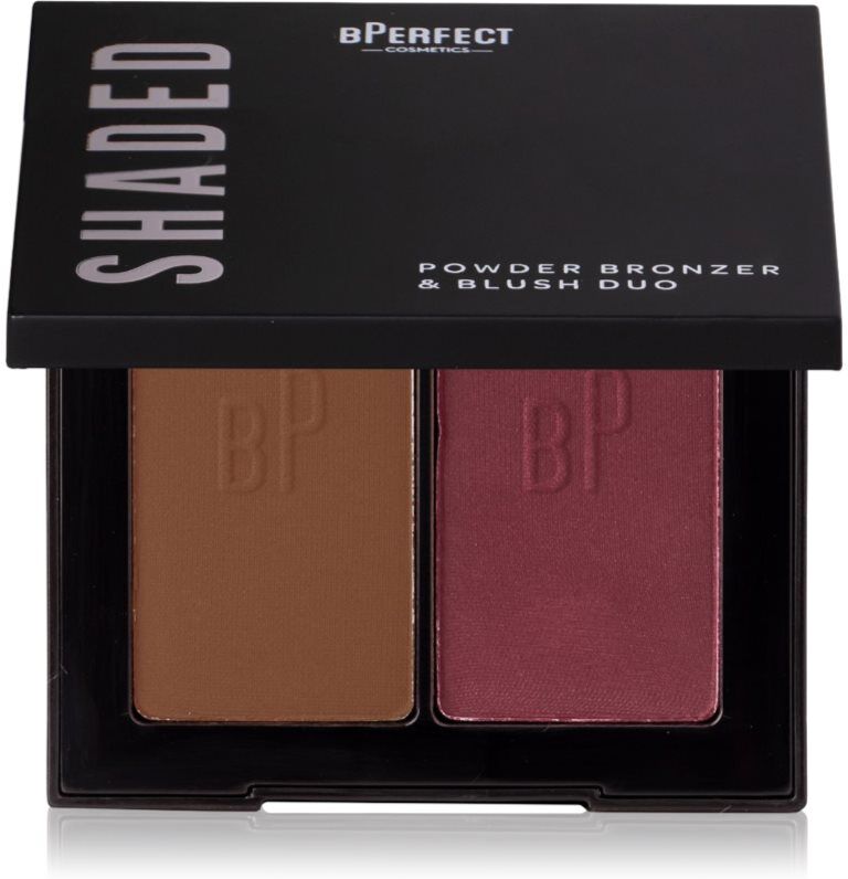 BPerfect Shaded Powder Bronzer & Blush Duo bronzer and blusher shade 05 Deep 7 g