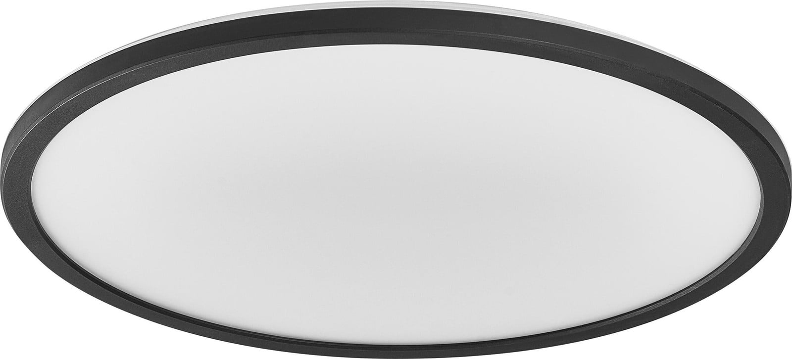 Osram ORBIS Ultra Slim inbouwspots, zwart, 22W, 2720lm, warmwit licht (3000K) met achtergrondverlichting, driestaps dimbaar, IP20