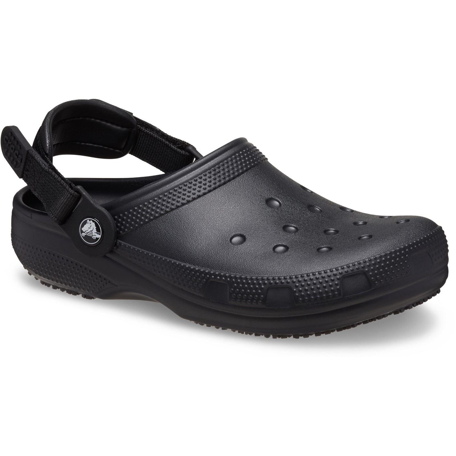 Crocs Classic Werk Klompen Thermoplastisch Heren Zwarte Klompen