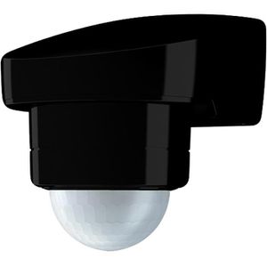 Jung Bewegungsmelder BM 240 S1A SW, 240°, 12 m, innen + außen IP54, schwarz