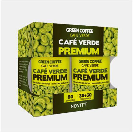 NOVITY CAFE VERDE PREMIUM PACK 30+30 COMPRIMIDOS