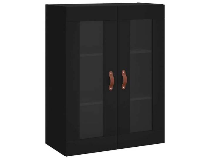 Armoire suspendue(1 pc) Placard de Rangement pour salon noir 69 5x34x90 cm B9963