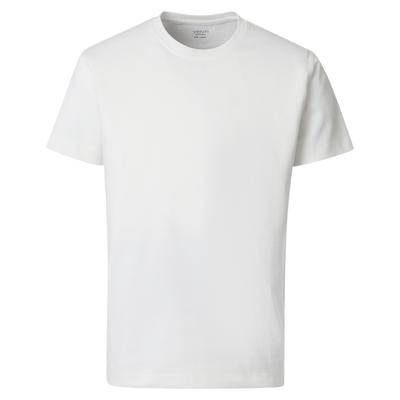 T-Shirt VENTI "VENTI T-Shirt uni", Herren, Gr. 3XL, weiß (elfenbein), 95% Baumwolle, 5% Elasthan, Shirts T-Shirt